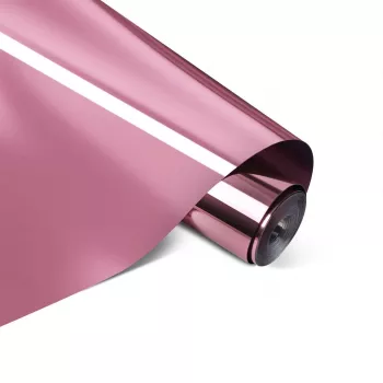LOKLIK permanentní samolepicí vinylová fólie zrcadlově metalická stříbrná 30x180 cm