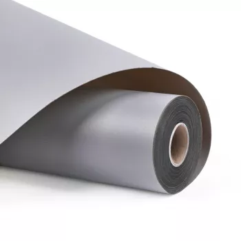 LOKLIK Permanentní samolepicí vinylová fólie matná - světle šedá - 30,5 x 180 cm