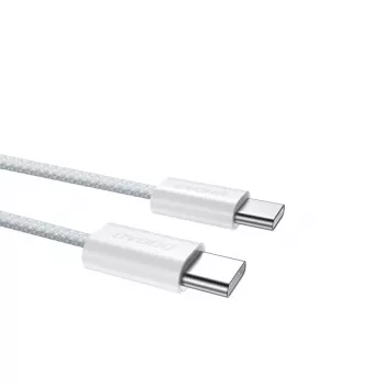 Dudao L6C USB-C to USB-C 60W PD 2m White