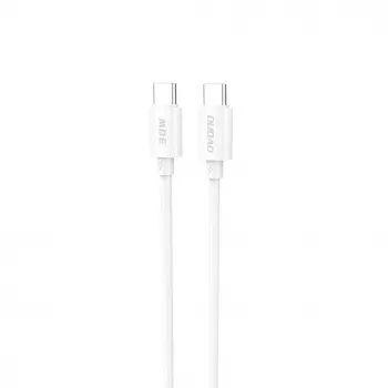 Dudao L4C kabel USB-C na USB-C 1,2m bílý