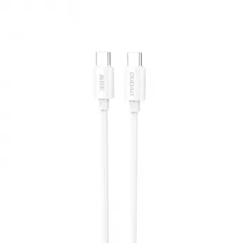 Dudao L4C kabel USB-C na USB-C 2m bílý