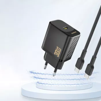 DUDAO A27PEU GaN 30W USB-C Charger Black