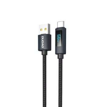 Dudao L7T USB-A to USB-C Cable 66W 1m Black