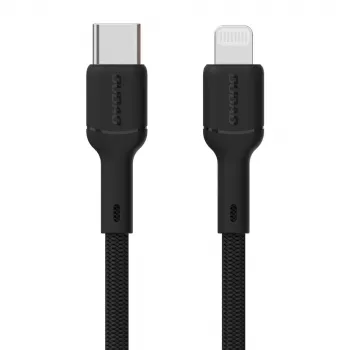 Dudao L9X kabel USB-C na Lightning 2m černý