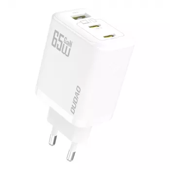 Dudao A29C 65W GaN USB-C Charger with Cable - White