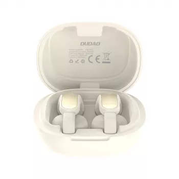 Dudao U20 Pro TWS Bluetooth bezdrátová sluchátka - bílá