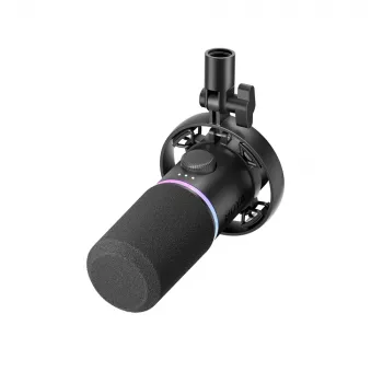 Dynamický herní mikrofon BOYA CastMic S60 USB XLR černý