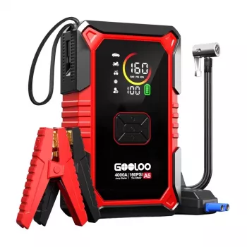 GOOLOO A5 2-in-1 startovací zařízení s kompresorem 2500A 26800mAh 150PSI