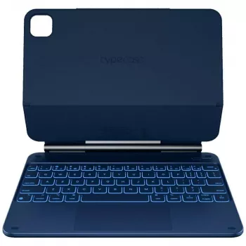 Typecase Edge pouzdro s klávesnicí pro iPad Air 11 M2 2024 / M3 2025 / M4 2026, světle modré