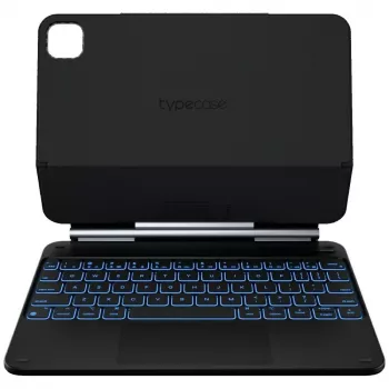 Klávesnicové pouzdro Typecase Edge pro iPad Air 11 M2 2024 / M3 2025 / M4 2026, karbon, černá