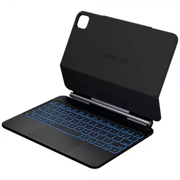 Klávesnicové pouzdro Typecase Edge pro iPad Air 11 M2 2024 / M3 2025 / M4 2026, karbon, černá