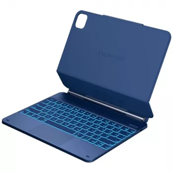 Klávesnicové pouzdro Typecase Edge pro iPad Air 13 M2 2024 / M3 2025 / M4 2026, Pacific Blue