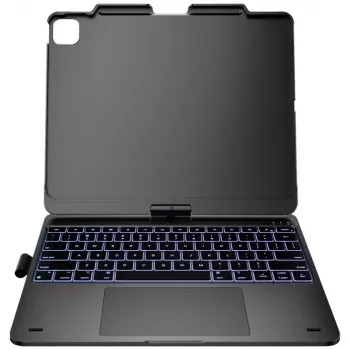 Pouzdro s klávesnicí Typecase Flexbook Touch pro iPad Air 13 M2 2024 / M3 2025 / M4 2026, šedé