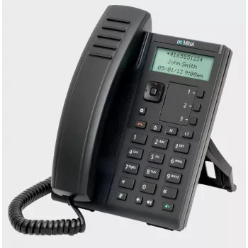 Mitel 6905 SIP telefon – Open SIP telefon – ethernetový kabel součástí – napájecí zdroj není součástí (50009432)