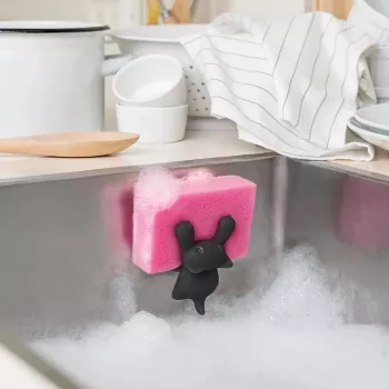 OTOTO Scrubby šedý držák na houbu