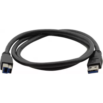 Kramer C-USB3/AB-3 USB 3.0 kabel, USB-A samec na USB-B samec, 0,9 m (3 ft), modrý