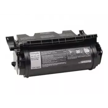Lexmark 12A7460 originální černá tonerová kazeta s vysokou výtěžností pro T630, T632, T634, X630, X632, X634