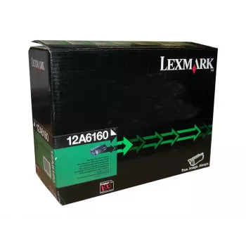 Lexmark černá originální repasovaná tonerová kazeta (12A6160)