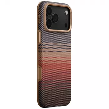 PITAKA Aramid UltraGuard MagSafe pouzdro pro iPhone 17 Pro Max Sunset