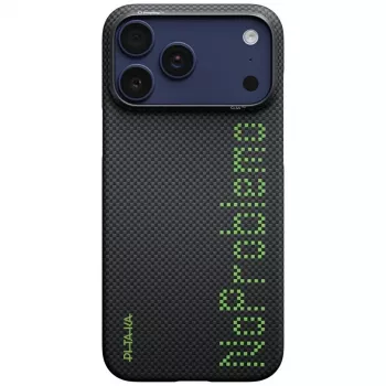 PITAKA Aries Ultra-Slim No Problemo MagSafe pouzdro pro iPhone 17 Pro Max, černé