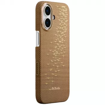 PITAKA Ultra-Slim MagSafe pouzdro pro iPhone 17 – Golden Glint