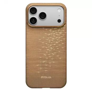 PITAKA Ultra-Slim MagSafe pouzdro pro iPhone 17 Pro Golden Glint