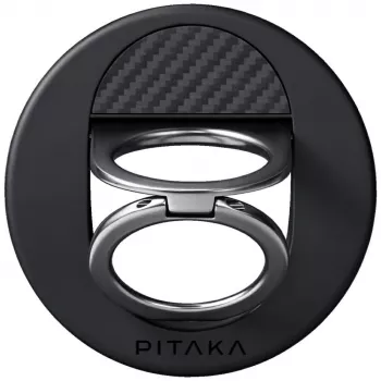 PITAKA MagEZ Grip 3 MagSafe magnetický držák na telefon černá/šedá