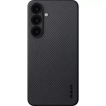 PITAKA Ultra-Slim pouzdro pro Samsung Galaxy S25+ černá/šedá Twill