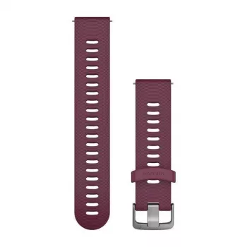 HAMA Garmin silikonový pásek k hodinkám pro Vivoactive 3, Vivomove HR, Forerunner 645, Forerunner 245 - Berry 010-11251-1W