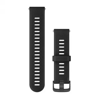 Garmin silikonový pásek k hodinkám pro Forerunner 745, černý, 010-11251-9B
