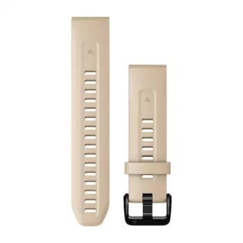 Silikonový pásek k hodinkám Garmin 20 mm, Limestone, 010-13102-08