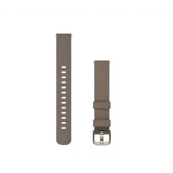 Garmin 14 mm textilní pásek k hodinkám pro Lily 2, Coffee s krémově zlatou sponou (010-13302-10)