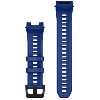 Řemínek na hodinky Garmin silikonový 22mm, Instinct 3 – 45mm Bolt Blue Limited Edition 010-13395-08
