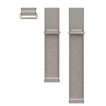 Řemínek na hodinky Garmin nylonový Quick Release 24mm ComfortFit French Gray 010-13907-05
