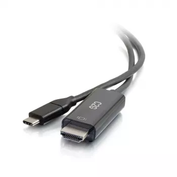 C2G adaptérový kabel USB-C na HDMI - 1,83 m - černý - 4K@60Hz - oboustranný konektor USB-C