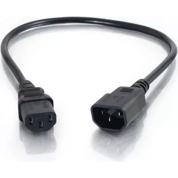 CABLES2GO prodlužovací napájecí kabel C13 na C14 2m černý