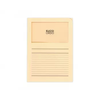 ELCO Ordo Classico Organisation Folder A4, 220 x 310 mm, 120 g/m², Chamois (cream), 100 pcs (29489.41)