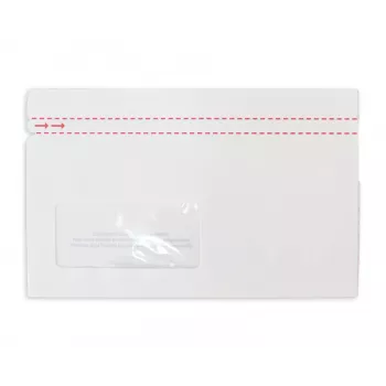 ELCO Quick Vitro dokumentová kapsa C5/6, okénko vlevo, samolepicí, 110 g/m², bílá, 250 ks (29213.00)