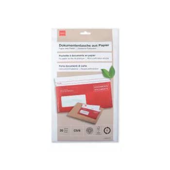 ELCO Quick Vitro Document Pocket C5/6 (114 x 229 mm), 20 pcs (79128.80)