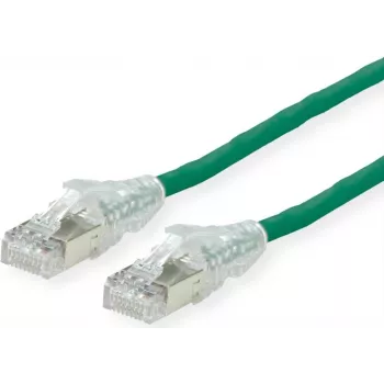 Dätwyler AMP v2 Patch Cable, Green, 15 m, LS0H