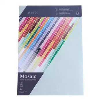 Artoz Papier Mosaic Stationery Paper Light Blue A4 90 g/m² 25 Sheets