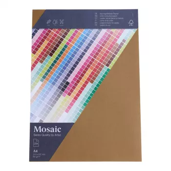 Artoz Papier Mosaic přírodní korespondenční papír A4 90 g/m² 25 listů
