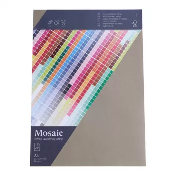 Artoz Papier Mosaic hlavičkový papír Cement A4 90 g/m² 25 listů