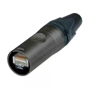 Neutrik NE8MX6-B-T etherCON CAT6A nosič kabelového konektoru samec, černý, IP65