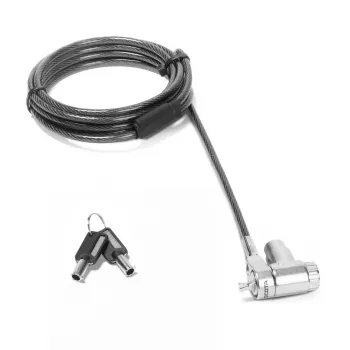 Bezpečnostní kabelový zámek DICOTA Universal Security 3v1 s klíčem
