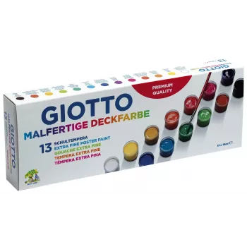 Školní temperové barvy F.I.L.A. GIOTTO mix 13x 18 ml (F351300)