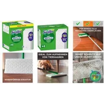 Swiffer suché náhradní podložky na podlahu 18-pack náhradní