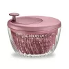 Odtáčeč salátu Guzzini Spin&Store, Mauve Red, 4,5 l