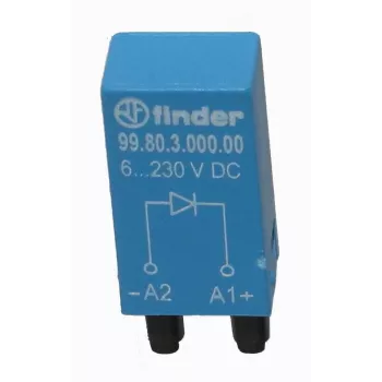 Finder 99.80.3.000.00 modul volnoběžné diody 6-220 VDC