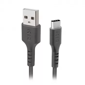 SBS TECABLETC3MTK kabel USB-A na USB-C 3m černý
